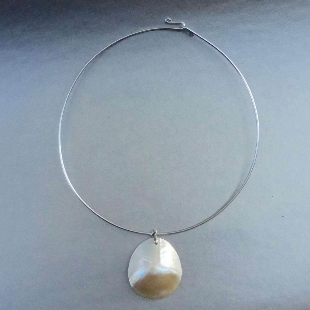 Iridescent Osmena Nautilus Necklace